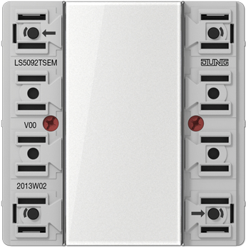 Tastsensor-Erweiter.modul Universal 2fach LS 5092 TSEM (LS5092TSEM) von Jung