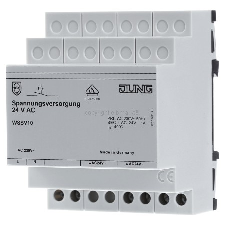 WS SV 10 - Spannungsversorgung für Wetterstation WS SV 10 WS SV 10 - Spannungsversorgung für Wetterstation WS SV 10 von Jung