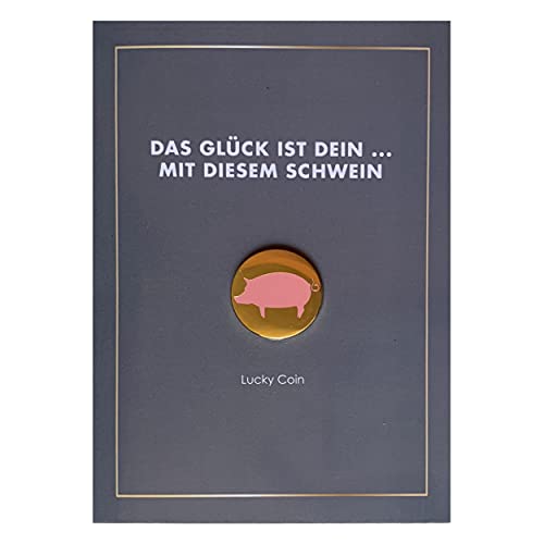 Jungle Empire Glücksschwein als Einkaufswagen-Chip | Viel Glück Karte | Kleiner Glücksbringer als Glücksmünze für den Geldbeutel | Viel Glück - Viel Erfolg Karte für Prüfungen, Neuanfang Jungle Empire Glücksschwein als Einkaufswagen-Chip | Viel Glück Karte | Kleiner Glücksbringer als Glücksmünze für den Geldbeutel | Viel Glück - Viel Erfolg Karte für Prüfungen, Neuanfang von Jungle Empire