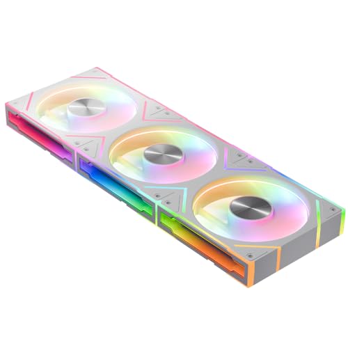 Jungle Leopard AstroV2 A-RGB Lüfter Dreifach-Pack (White Reverse Flow) von Jungle Leopard