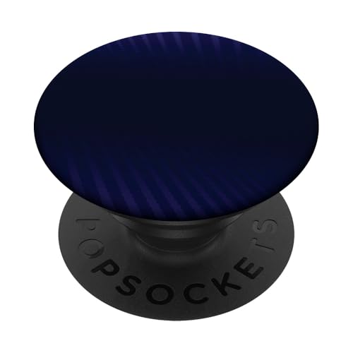 Einfarbig Blaue Farbe In Blue Ganz Dunkel Dunkelblau Muster PopSockets PopGrip: Ausziehbarer Sockel und Griff für Handys/Tablets mit Tauschbarem Top von Jungs & Mädchen Fingerhalter cool schön am Handy