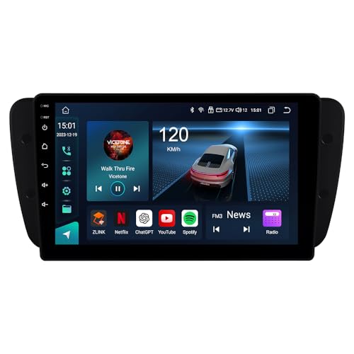 JUNHUA 4+64GB Car Radio für SEAT Ibiza 6j IV 2008-2014 8-Core Android 14 Autoradio Stereo Unterstützt Wireless Carplay Android Auto DSP Bluetooth WiFi GPS FM Radio RDS 4G LTE JUNHUA 4+64GB Car Radio für SEAT Ibiza 6j IV 2008-2014 8-Core Android 14 Autoradio Stereo Unterstützt Wireless Carplay Android Auto DSP Bluetooth WiFi GPS FM Radio RDS 4G LTE von Junhua