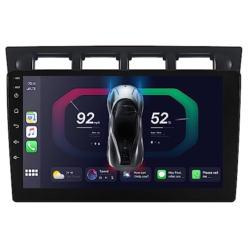 JUNHUA 9" Android 12 2GB+32GB Autoradio für KIA PICANTO 2004-2007, Unterstützt 1280x800 Wireless Carplay Android Auto Bluetooth 5.1 WiFi RDS GPS Navi von Junhua