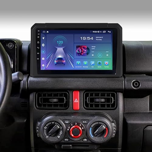 JUNHUA 9" Android 12 2GB+32GB Autoradio für Suzuki JIMNY 2018 2019 2020 2021 2022 2023, Unterstützt 1280x800 Wireless Carplay Android Auto Bluetooth RDS GPS Radio von Junhua