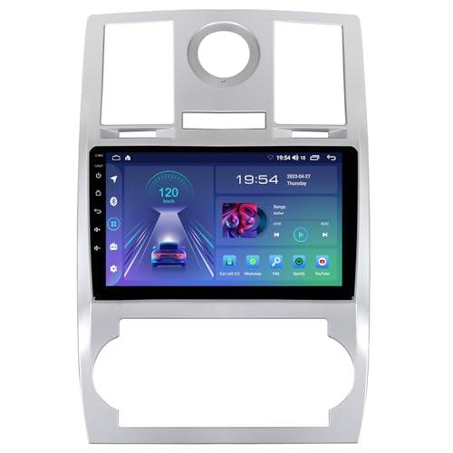 JUNHUA 9" Android 12 Autoradio Navigation für Chrysler 300 300C 2005-2010, 2GB RAM+32GB RAM Radio, Wireless Carplay und Android Auto, 1280 * 800 Unterstützt Bluetooth 5.1 DSP USB GPS Navi JUNHUA 9" Android 12 Autoradio Navigation für Chrysler 300 300C 2005-2010, 2GB RAM+32GB RAM Radio, Wireless Carplay und Android Auto, 1280 * 800 Unterstützt Bluetooth 5.1 DSP USB GPS Navi von Junhua