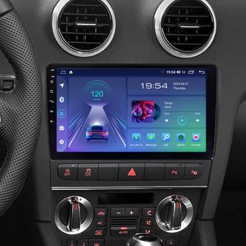 JUNHUA 9" Android 13 Autoradio für Audi A3 S3 RS3 8P7 8VS 8PA, 2+32GB Autoradio Kompatibel mit Wireless Carplay Android Auto GPS Navigation Radio Bluetooth WiFi FM Bose System JUNHUA 9" Android 13 Autoradio für Audi A3 S3 RS3 8P7 8VS 8PA, 2+32GB Autoradio Kompatibel mit Wireless Carplay Android Auto GPS Navigation Radio Bluetooth WiFi FM Bose System von Junhua