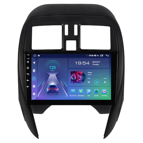 JUNHUA Android 12 2GB+32GB Wireless Carplay Android Auto Autoradio Navigation für Nissan MICRA MK4 K13 2010-2016 Uterstützt DSP Bluetooth WiFi 4G USB von Junhua