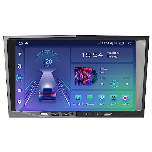 JUNHUA 8" Android 13 2GB+32GB Wireless Carplay Android Auto Autoradio für Opel Corsa c d h Vectra Astra Zafira Meriva Vivaro Twintop Signum, 2 Din GPS Navi Bluetooth WiFi (Schwarz) von Junhua