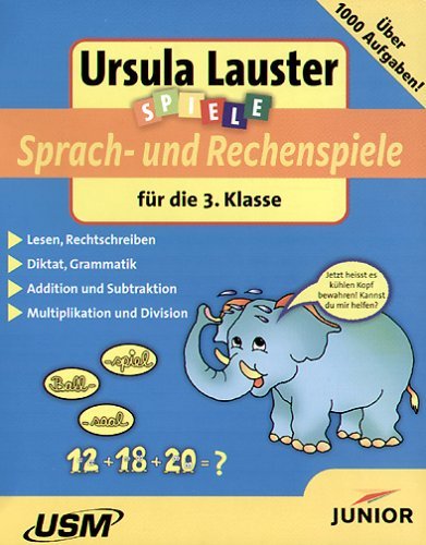 Sprach und Rechenspiele 3. Klasse (PC+MAC) von Junior