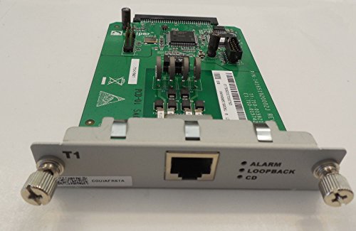 Juniper 1 Port T1 Mini Physical Interface Module Komponente Netzwerk Switch – Switch (verkabelt, 0 – 40 °C,-40 – 70 °C, 5 – 90%, 95 x 145 x 20 mm, 85 g) von Juniper Networks