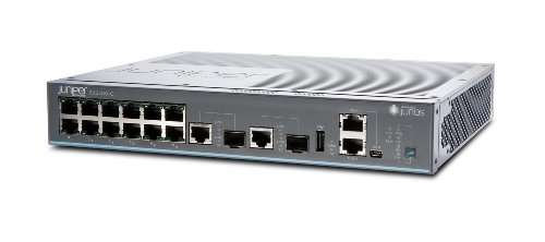 Juniper EX 2200 Compact Switch, Management, 12 x 10/100/1000 + 2 x SFP Gigabit Kombi von Juniper Networks