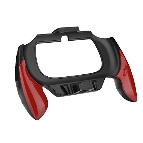 Junluck Game Griffhalter ABS Handgriff Griffhalter Fallhalterung für Sony PSV PS Vita 2000 Ergonomisch, komfortabel und rutschfest(rot) von Junluck