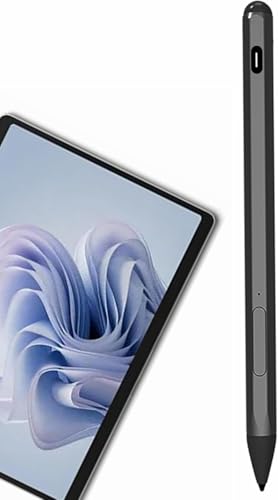Junweier Druckempfindlicher für Microsoft Surface Pro 11 / Studio 2 2024 (mit Snapdragon X Plus C10/Elite C12), für Surface Pro 9, Laptop 7 13.8” / 15", Laptop Go 3 Eingabestift Stylus (Schwarz) von Junweier