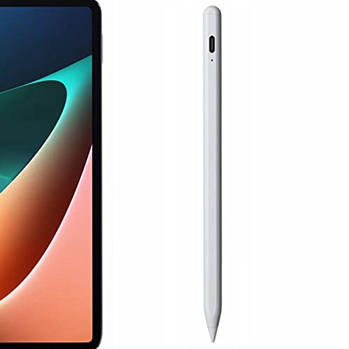 Eingabestift Stifte für Apple Pencil 1 2 für iPad 2 3 4 5 6 7 Pro 12.9 11 10.5 2015 2016 2017 2018 2020 Air 1 2 3 Mini 1 2 3 4 5 Stylus Pen (Weiß) von Junweier