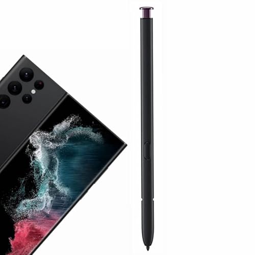Eingabestift Stifte für S Pen für Samsung Galaxy S23 Ultra / S22 Ultra 5G S Pen s22u S908 S22C200 S22C200B 22C200B Ohne Bluetooth Stift Erneuerung Stylus Touch Screen Pen (Red) von Junweier