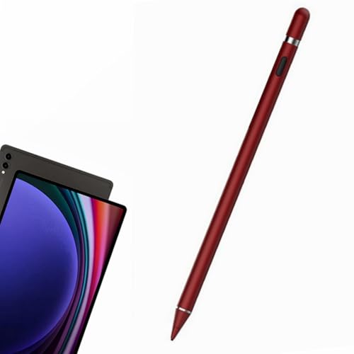 Stylus kapazitiver Stift aktiver Touch Stift für Huawei MediaPad T2 T3 T5 M2 M3 Lite 8.0 10 10.1 M3 8.4 M5 M6 8.4 10.8 Tablet elektromagnetische Touch Screen Active Pen 4096 Pression (Red) von Junweier