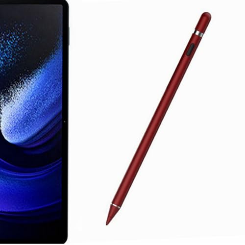 kapazitiver Stift aktiver für XiaoMi Pad 6/6 Pro/Pad 6 Max/Pad 5 / Pad 5 Pro Mi MiPad6 MiPad5 Tablette Wiederaufladbar elektromagnetische Stife Stylus 4096 Druckempfindlichkeit (Rot) von Junweier