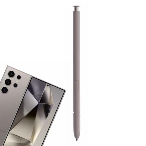 Touchscreen für S Pen für Samsung Galaxy S24 Ultra / S24 Ultra 5G S24U ohne Bluetooth S928 S9280 Aktiver Stift für Touchscreen Stylus Active Screen Touch Pen (Grau) von Junweier