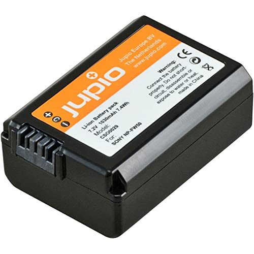 Jupio CSO0029 Akku für Sony NP-FW50, 1030mAh Li-ion, Schwarz von Jupio