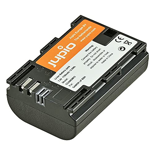 Jupio LP-E6N Kamera-Akku (1700mAh), schwarz, CCA0028 von Jupio