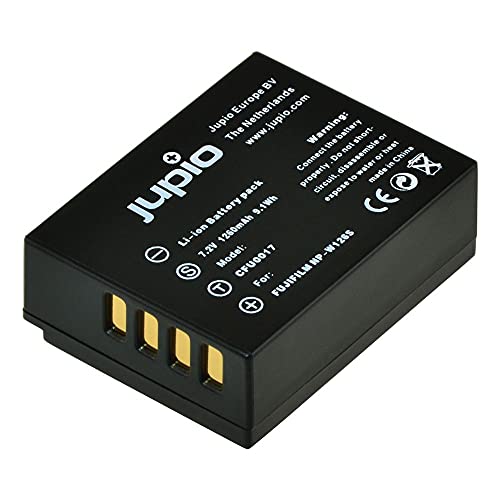Jupio cfu0017-Ionen (LiIon) 1260 mAh 7.2 V Akku wiederaufladbar – Akkus (1260 mAh,-Ionen (LiIon), 7,2 V, 9,1 WH, schwarz, 1) von Jupio