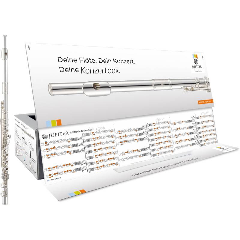 Jupiter JFL700RE-CBOX Flute with E-Mechanism (Concert Box Version, DE) von Jupiter