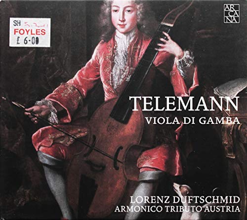 Telemann: Werke für Viola da gamba von Jupiter