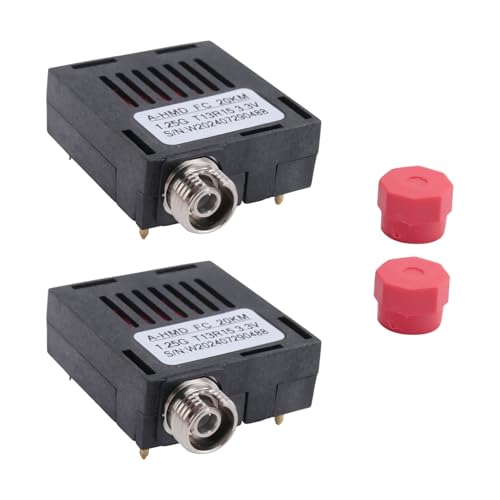 Juqoyue 1,25 G Einzelfaser BIDI 1x9 Optischer Transceiver 20 Km 1310/1550 Nm 3,3 V FC 1250 M 1x9 BiDI Optischer Transceiver von Juqoyue