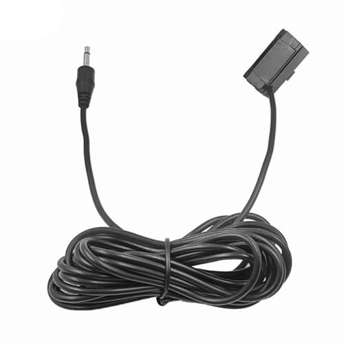 Juqoyue Auto-Audio-Clip-Mikrofon, 3,5-mm-Klinkenstecker, Kabelgebundenes Externes Mini-Mikrofon, Overhead-Konsole für Auto-Multimedia, Gerader Stecker von Juqoyue