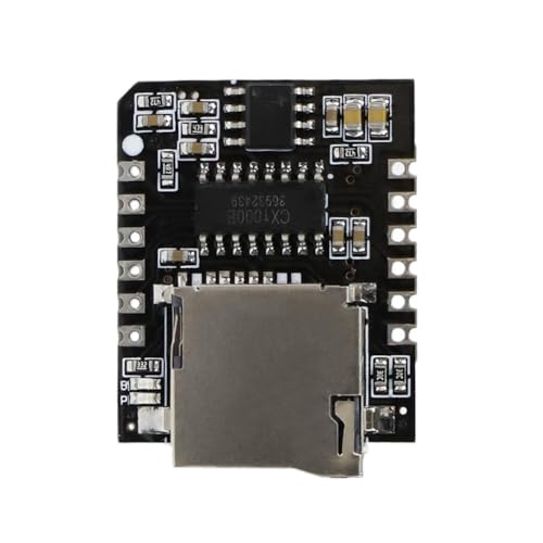 Juqoyue CX1000BM Serielles Voice-Player- MP3-Wiedergabechip Einzelchip-Steuerung Löst Sprachübertragung Benutzerdefiniertes Audio Aus,A von Juqoyue