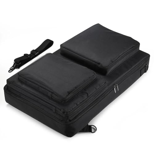 Juqoyue DJ-Controller-Umhängetasche für Pioneer -SR2 / - Tragetasche Aufbewahrungsrucksack Stoßfester, Verdickter Schutz von Juqoyue