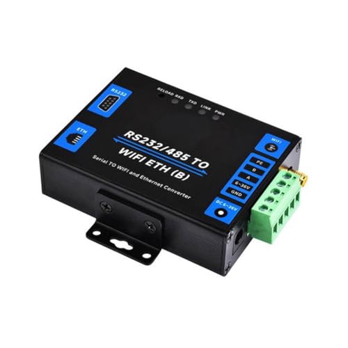 Juqoyue Industrieller Seriell-Server RS232/485 zu WiFi und Ethernet Modbus Gateway, MQTT Gateway Normale Netzwerk-Schnittstelle von Juqoyue