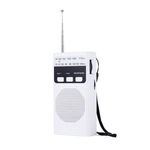 Juqoyue Mini-Taschenradio FM AM Tragbar Wiederaufladbar mit LED-Taschenlampe Unterstützt 3,5-mm-Kopfhörer TF-Karte Juqoyue Mini-Taschenradio FM AM Tragbar Wiederaufladbar mit LED-Taschenlampe Unterstützt 3,5-mm-Kopfhörer TF-Karte von Juqoyue