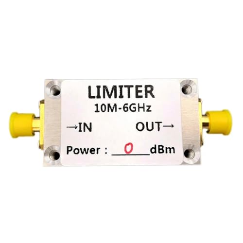 Juqoyue PIN-Diode-HF-Begrenzer 10M-6GHz 0dBm mit CNC-Gehäuse für HAM-Radio Low-Noise-Verstärker SDR-Kurzwellenempfänger von Juqoyue
