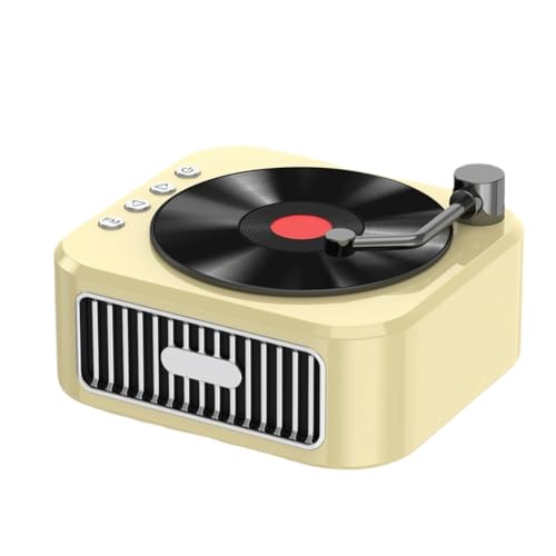 Juqoyue Retro Bluetooth5.3 Lautsprecher im Phonographen-Stil des 18. Jahrhunderts mit 360°-Stereo-Sound und Vinyl-Schallplatte B Juqoyue Retro Bluetooth5.3 Lautsprecher im Phonographen-Stil des 18. Jahrhunderts mit 360°-Stereo-Sound und Vinyl-Schallplatte B von Juqoyue