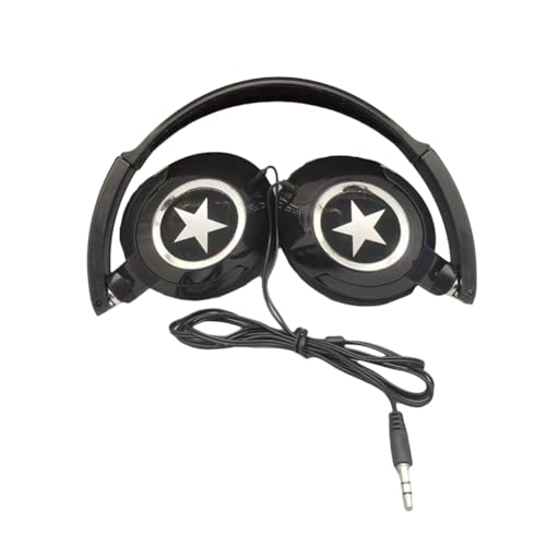 Juqoyue Studio-Kopfhörer Over-Ear-Monitor-Musik-Headset, Bequemes Ohrhörer-Design für Den Studio- und Persönlichen Gebrauch A von Juqoyue