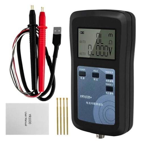 Juqoyue YR1035+ 4-Draht-Lithiumbatterie-Innenwiderstandstester 100V Batterie-Innenohmmeter für Ni- Ni-CD Li-Ionen-Batterie Standardversion Juqoyue YR1035+ 4-Draht-Lithiumbatterie-Innenwiderstandstester 100V Batterie-Innenohmmeter für Ni- Ni-CD Li-Ionen-Batterie Standardversion von Juqoyue