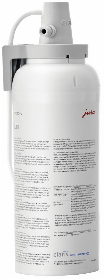 70331DE - F2300 Wasserfilter Zubehör für Kaffee-Vollautomat von Jura