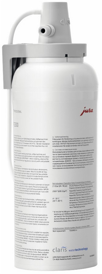 70331DE - F2300 Wasserfilter Zubehör für Kaffee-Vollautomat 70331DE - F2300 Wasserfilter Zubehör für Kaffee-Vollautomat von Jura