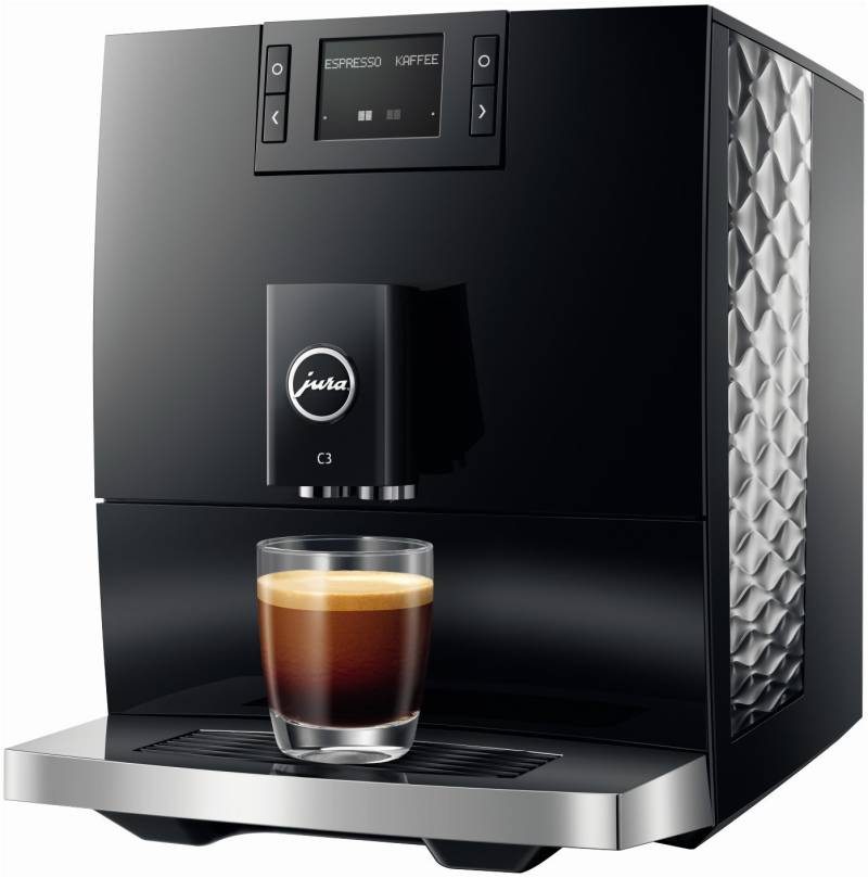 C3  Kaffee-Vollautomat Piano Schwarz (EA) von Jura