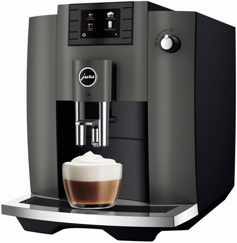 E6 Kaffee-Vollautomat Dark Inox (EC) von Jura