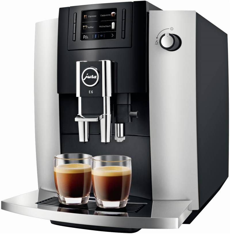 E6 Kaffee-Vollautomat Platin (EB) von Jura