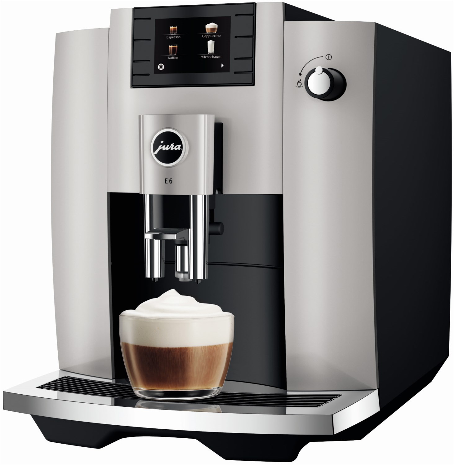 E6 Kaffee-Vollautomat Platin (EC) von Jura
