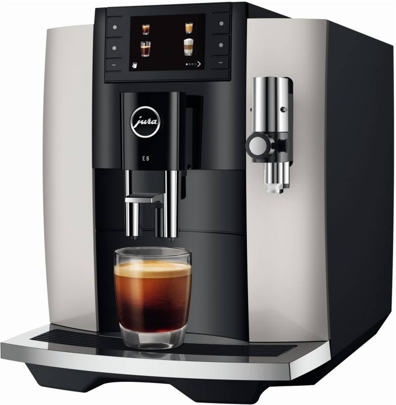 E8 Kaffee-Vollautomat platin (EC) von Jura