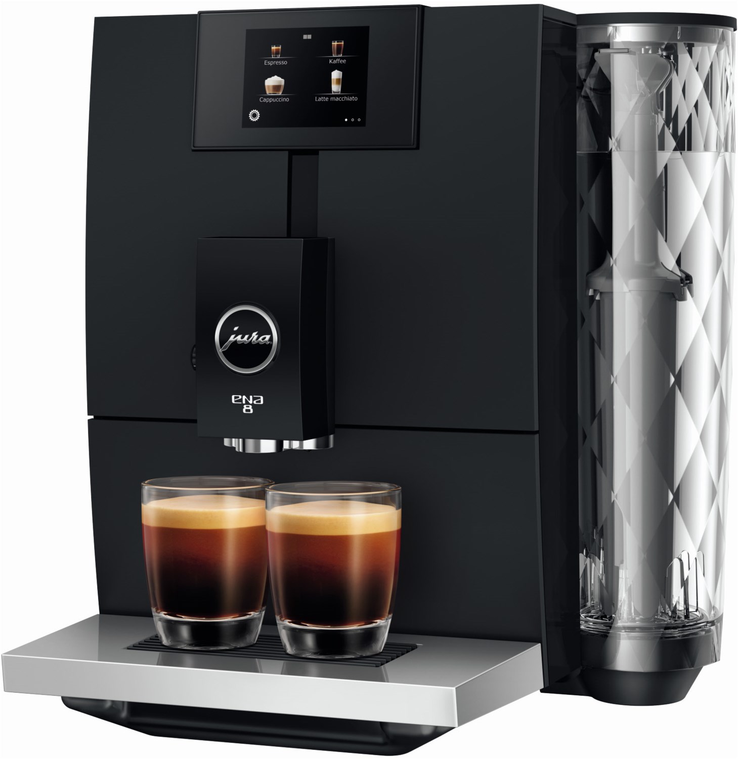 ENA 8 Kaffee-Vollautomat Full Metropolitan Black (EC) von Jura