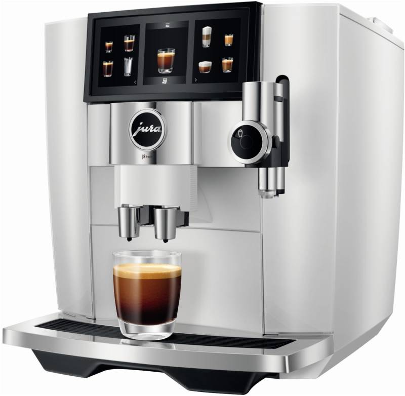 J8 twin (EA) Kaffee-Vollautomat diamond white von Jura