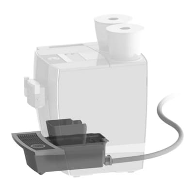 JURA 24109 Kaffeesatzabwurf-/Restwasserablauf-Set (GIGA X8/X8c und GIGA X3/X3c) von Jura
