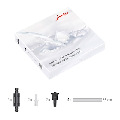 JURA 24116 Zubehörset für Milchsystem HP2 (für GIGA 5, X9, X8, X7, X3) von Jura