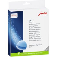 JURA 3-Phasen-Reinigungstabletten 25 Stück von Jura