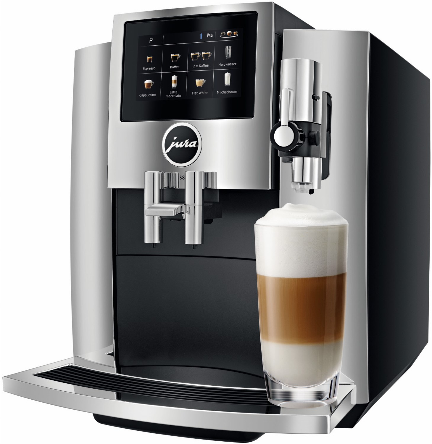 S8 Kaffee-Vollautomat Chrom (EA) von Jura